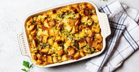 Plant-Based Cornbread Stuffing