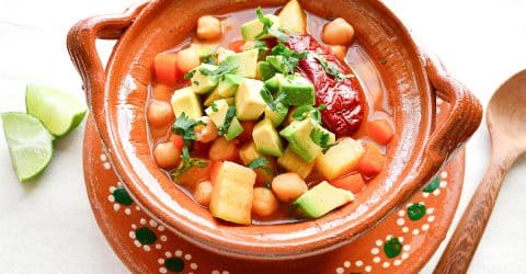 Vegan Caldo Tlalpeño