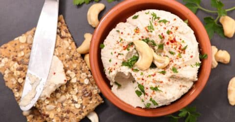 Plant-Based Cashew Cheese Dip