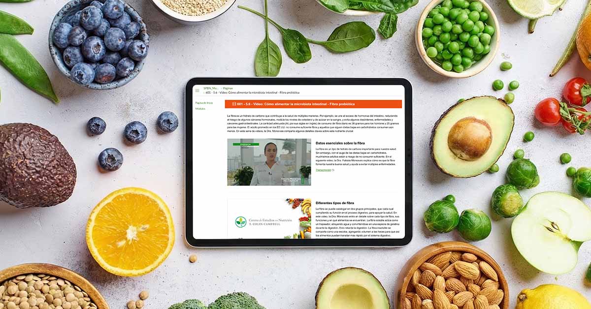 Curso de muestra del Certificado de Nutrición Basada en Plantas