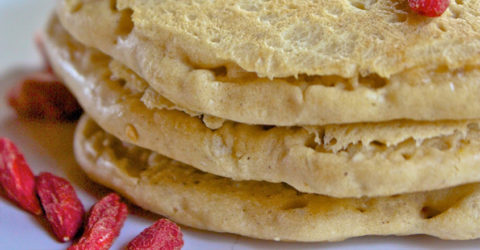 Goji Chia Pancakes