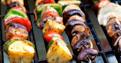 Grilled Vegetable Kabobs