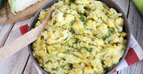 Irish Potatoes With Cabbage