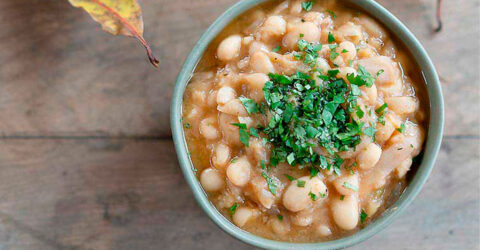 Vegan Instant Pot Jackfruit White Bean Chili
