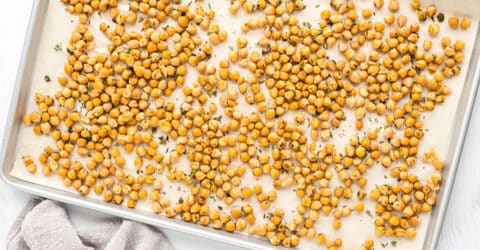 Lemon Herbed Chickpeas