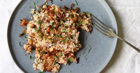 Quinoa Chickpea Biryani