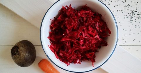Raw Beet Salad