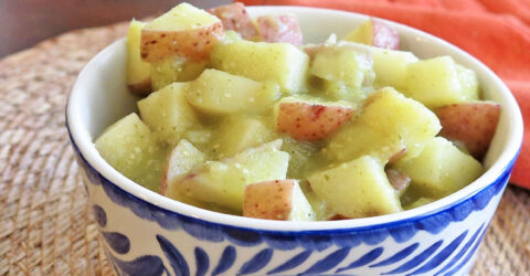 Red Potatoes in Salsa Verde