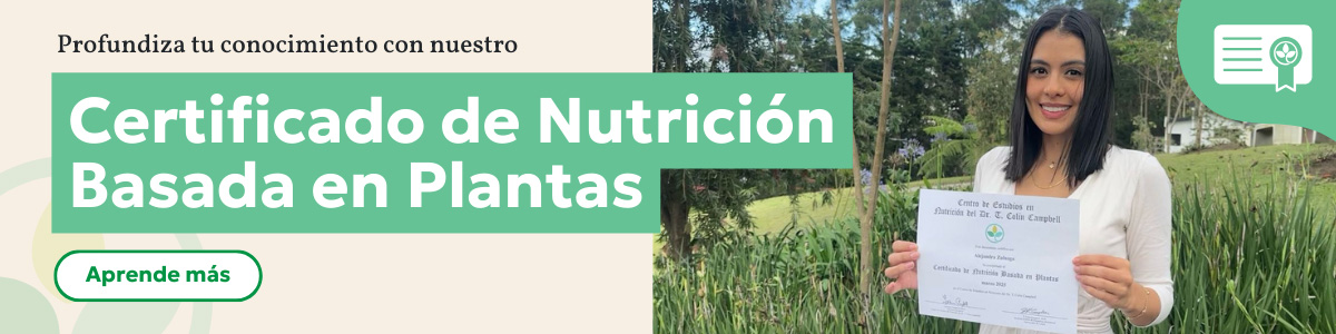 Certificado de Nutrición Basada en Plantas