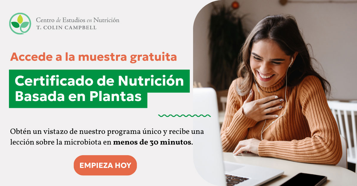 Certificado de Nutrición Basada en Plantas