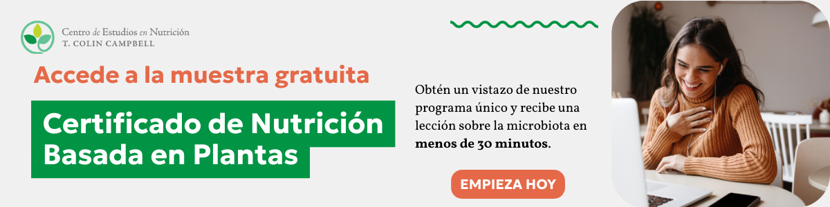 Certificado de Nutrición Basada en Plantas