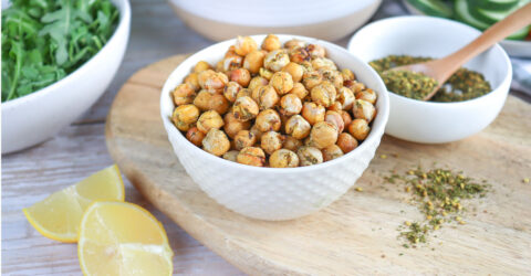 Za’atar Roasted Chickpeas