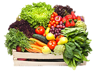 Fruits and vegetables